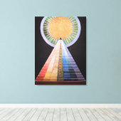 Hilma Af Klint, Altarpiece Nr.1, Abstrakt Art Leinwanddruck (Insitu (Holzboden))