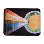 Hilma Af Klint, Altarpiece Nr.1, Abstrakt Art Magnet (Horizontal)