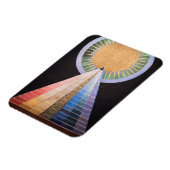 Hilma Af Klint, Altarpiece Nr.1, Abstrakt Art Magnet (Linke Seite)