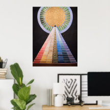 Hilma Af Klint, Altarpiece Nr.1, Abstrakt Art