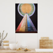 Hilma Af Klint, Altarpiece Nr.1, Abstrakt Art Poster (Küche)