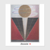 Hilma Af Klint, Altarpiece Nr.2, Abstrakt Art Aufkleber (Blatt)