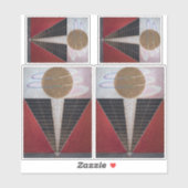 Hilma Af Klint, Altarpiece Nr.2, Abstrakt Art Aufkleber (Blatt)