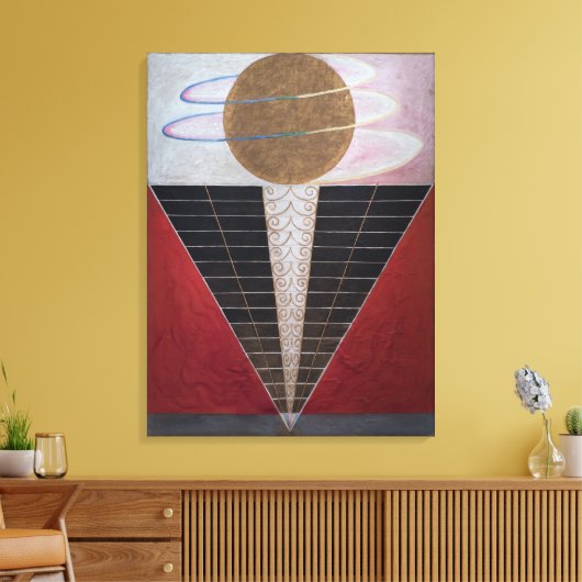 Hilma Af Klint, Altarpiece Nr.2, Abstrakt Art Leinwanddruck (Insitu (Wohnzimmer))