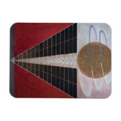 Hilma Af Klint, Altarpiece Nr.2, Abstrakt Art Magnet (Horizontal)