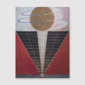 Hilma Af Klint, Altarpiece Nr.2, Abstrakt Art Magneteinladung (Vorderseite)