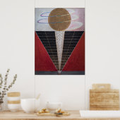 Hilma Af Klint, Altarpiece Nr.2, Abstrakt Art Poster (Küche)