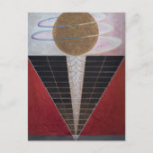Hilma Af Klint, Altarpiece Nr.2, Abstrakt Art Postkarte (Vorderseite)