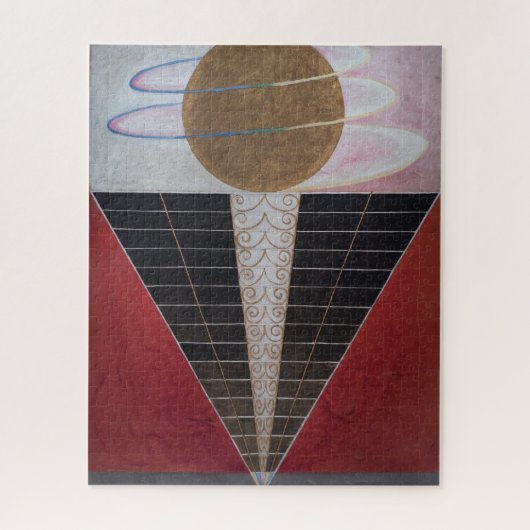 Hilma Af Klint, Altarpiece Nr.2, Abstrakt Art Puzzle (Vertikal)