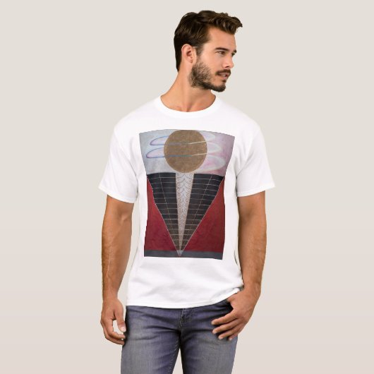 Hilma Af Klint, Altarpiece Nr.2, Abstrakt Art T-Shirt (Vorne ganz)