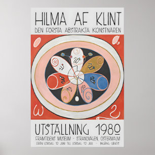 Hilma Af Klint Ausstellungsposter Abstrakte Kunst Poster