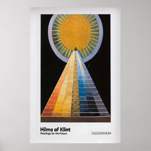 Hilma af Klint Ausstellungsposter Vintage Giclée Poster