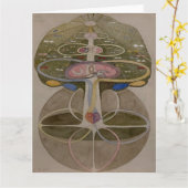 Hilma Af Klint, Baum des Wissens Nr. 1 Abstrakte K Karte (Gelbe Blume)