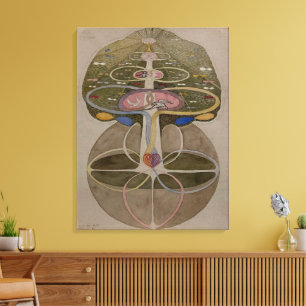 Hilma Af Klint, Baum des Wissens Nr. 1 Abstrakte K Leinwanddruck