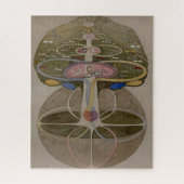 Hilma Af Klint, Baum des Wissens Nr. 1 Abstrakte K Puzzle (Vertikal)