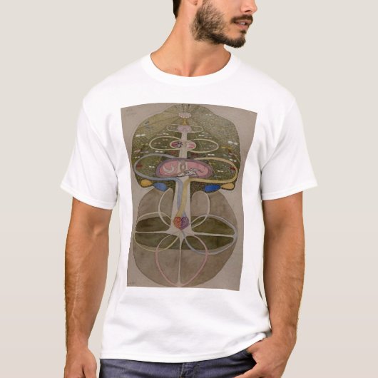 Hilma Af Klint, Baum des Wissens Nr. 1 Abstrakte K T-Shirt (Vorderseite)
