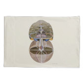 Hilma af Klint - Baum des Wissens, Nr. 1 Kissenbezug (Rückseite-Links)
