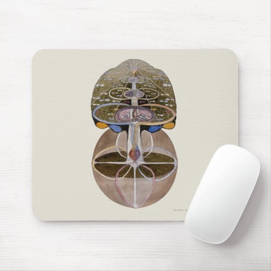 Hilma af Klint - Baum des Wissens, Nr. 1 Mousepad (Mit Mouse)
