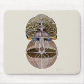 Hilma af Klint - Baum des Wissens, Nr. 1 Mousepad (Vorne)