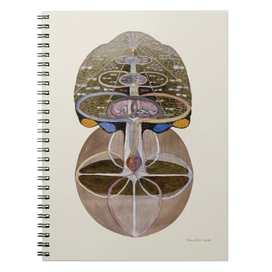Hilma af Klint - Baum des Wissens, Nr. 1 Notizblock (Vorderseite)