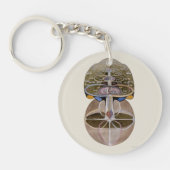 Hilma af Klint - Baum des Wissens, Nr. 1 Schlüsselanhänger (Vorderseite)