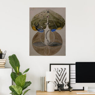 Hilma Af Klint, Baum des Wissens Nr. 2 Abstrakte K Poster