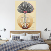 Hilma af Klint - Baum des Wissens, Nr. 3 Leinwanddruck (Insitu (Schlafzimmer))