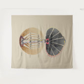 Hilma af Klint - Baum des Wissens, Nr. 3 Wandteppich (Vorderseite (Horizontal))