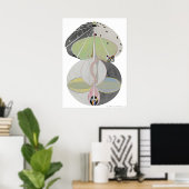 Hilma af Klint - Baum des Wissens, Nr. 5 Poster (Heimbüro)