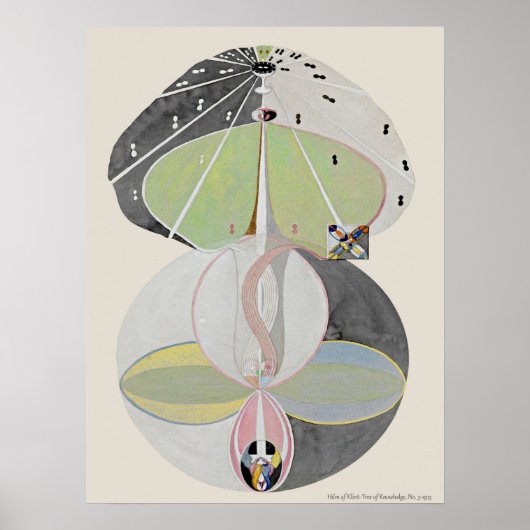 Hilma af Klint - Baum des Wissens, Nr. 5 Poster (Vorne)