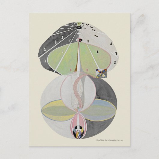 Hilma af Klint - Baum des Wissens, Nr. 5 Postkarte (Vorderseite)