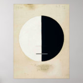 Hilma Af Klint, Buddhas Standpoint, Abstrakte Kuns Poster (Vorne)
