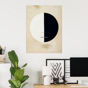 Hilma Af Klint, Buddhas Standpoint, Abstrakte Kuns Poster