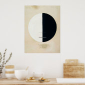 Hilma Af Klint, Buddhas Standpoint, Abstrakte Kuns Poster (Küche)