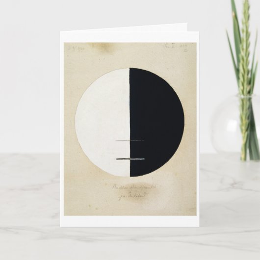 Hilma af Klint card Dankeskarte (Vorderseite)