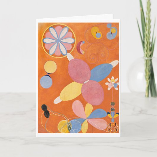 Hilma af Klint card Dankeskarte (Vorderseite)