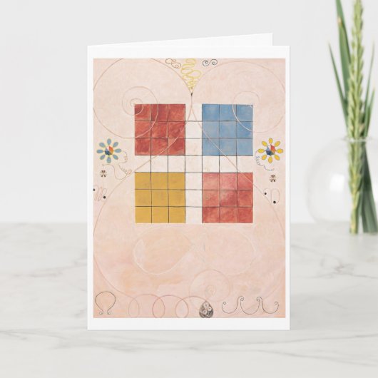 Hilma af Klint card Dankeskarte (Vorderseite)