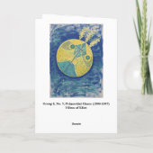 Hilma af Klint card Dankeskarte (Rückseite)