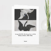 Hilma af Klint card Dankeskarte (Rückseite)