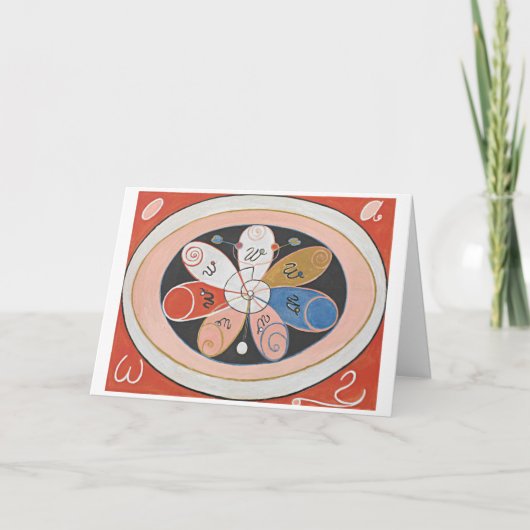 Hilma af Klint card Karte (Vorderseite)