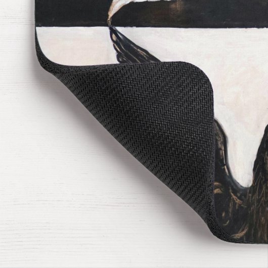 Hilma af Klint der Schwan Mousepad (Ecke)