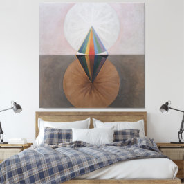 Hilma af Klint - Der Schwan, Nr. 10, Gruppe IX-SUW Leinwanddruck