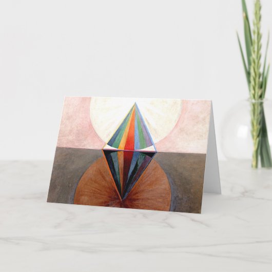 Hilma Af Klint Der Schwan Nr. 12 Karte (Vorderseite)