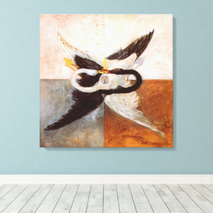 Hilma Af Klint, Der Schwan Nr.24, Abstrakte Kunst Leinwanddruck