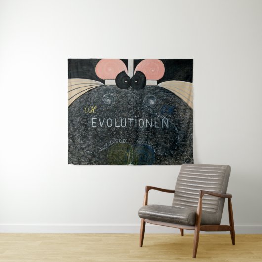 Hilma af Klint - Die Evolution, 7 Wandteppich (Beispiel (Horizontal))