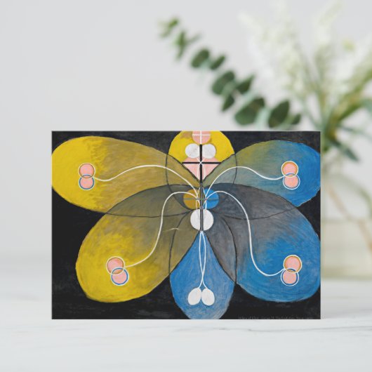 Hilma af Klint - Die Evolution, 9 Karte (Stehend Vorderseite)