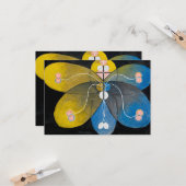 Hilma af Klint - Die Evolution, 9 Karte (Vorderseite/Rückseite Beispiel)