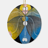 Hilma af Klint - Die Evolution, 9 Keramik Ornament (Links)