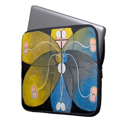 Hilma af Klint - Die Evolution, 9 Laptopschutzhülle (Vorderseite Links)