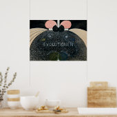 Hilma af Klint - Die Evolution Poster (Küche)